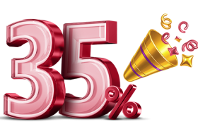 Кешбэк 35%